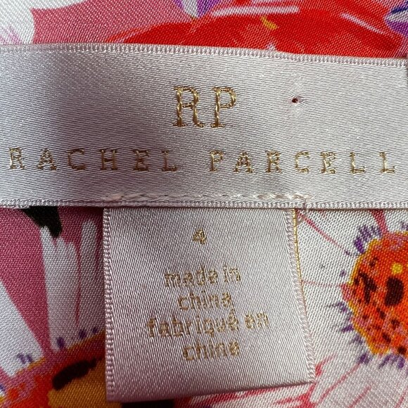 Rachel Parcell Belted Floral Long Sleeve Tiered Shirtdress Botanical Floral 4 - Picture 10 of 16